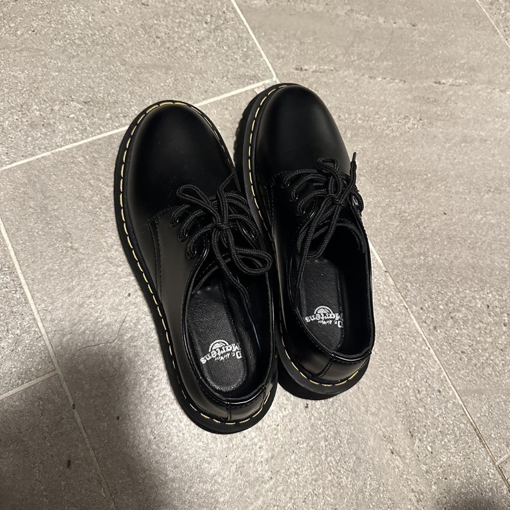 Dr. Martens Black Leather Dress Shoes